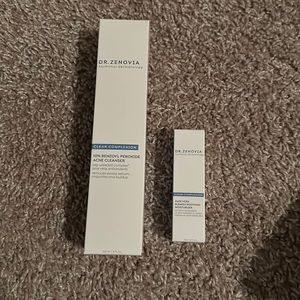 Dr zenovia acne Cleanser and aloe vera moisturizer